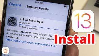 Install iOS 13 Public Beta on iPhone using Beta Profile No Computer