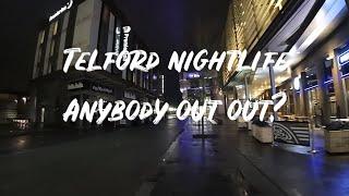 Telford Town Centre Nightlife Night Walk Southwater - So Quiet For A Saturday Night