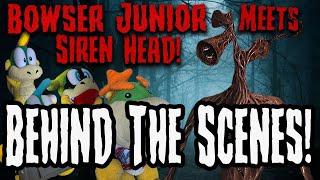 Bowser Junior Meets Siren Head Behind The Scenes