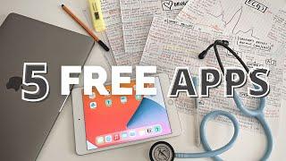 5 FREE apps for Medical Students for productivity anatomy & focus