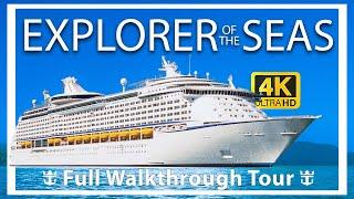 Explorer of the Seas  Full Walkthrough Ship Tour & Review   Renovated  Royal Caribbean Cruises