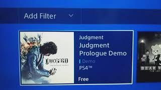 free download game judgment demo on ps4