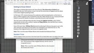 Linking a document for editing workflow