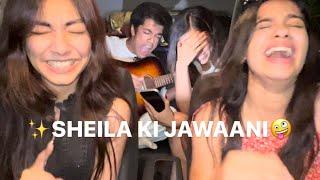 Sheila Ki Jawaani with @ananyasharmamusic_ @ShreyasMendiratta @thebrownbee_