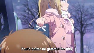 Kei gives Ayanokouji a present and expresses his love for him Ep 13  Classroom of the Elite 