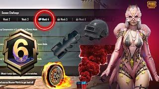 C6S17 A6 Week 4 RP Mission ဘယ်လိုဖြည့်ကြမလဲ  PUBG Mobile