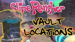 Slime Rancher - All 3 Vault Locations 400+ Gold Loot