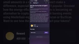 How else can you earn on Crypto Part 3 Tapswap Code  How else can you earn on Crypto part 3 Code