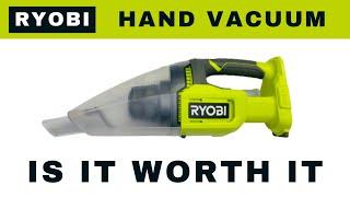 Unboxing and Review of $35 RYOBI 18V One+ Hand Vacuum PCL705B