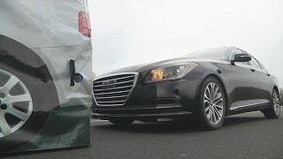 Hyundai Genesis - Automatic Emergency Braking test