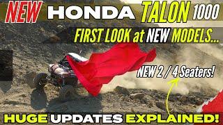 New 2023 Honda Talon 1000 Models Released + SNEAK PEEK into MORE Sport UTV Models....