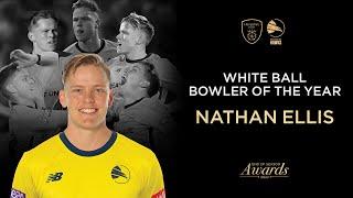 Hampshire Cricket 2022 White Ball Bowler of the Year Nathan Ellis