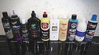 The Best Car Sealant or Liquid Wax  Car Wash Detailing Product Comparison