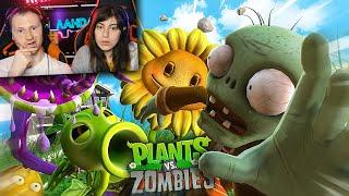 ЗАРУБА НА ОГОРОДЕ Plants vs Zombies  Растения против зомби  РЕАКЦИЯ на Хумаса