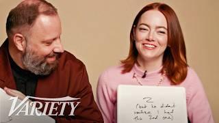 How Well Do Emma Stone & Her Poor Things Director Yorgos Lanthimos Really Know Each Other?