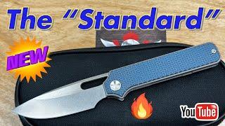 Golden Designworks “Standard” Magnacut titanium liner lock knife 