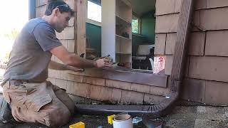 Carpentry Job Egress Window