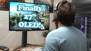 Almost Spectacular LGs New 27 OLED Gaming Monitor Final