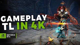 THRONE AND LIBERTY BETA KR - GAMEPLAY MODO HISTORIA COM CLASSE ARQUEIRO 4K60FPS