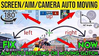 auto moving aimscreengyroscope auto rotating problem fix bgmipubg mobile  bgmi aim auto moving