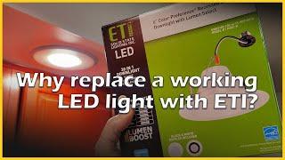 ETI Recessed LED Downlight Made easy & simple Model53801102