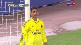 Gianluigi Donnarumma Professional Debut vs Real Madrid Neutral HD