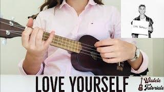 Justin Bieber - Love Yourself EASY Ukulele Tutorial