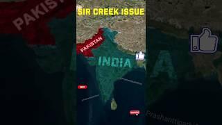 Sir Creek dispute. #shorts  #indiavspakistan #upsc #ias #pcs  #facts