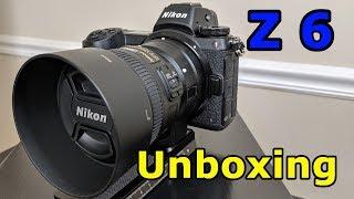 Nikon Z6 Unboxing Leaving Fuji