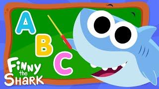 The Alphabet Song  Learn The ABCs  Finny The Shark