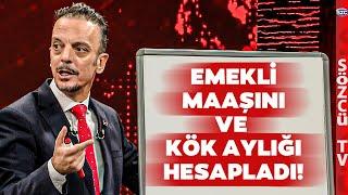 İşte Emekli Maaşı Zam Oranı ve Kök Aylık Hesabı Emin Yılmaz Rakam Verdi