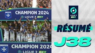 Résumé 38ème journée - Ligue 2 BKT  2023-2024
