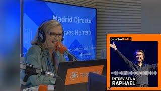 Raphael presenta su gira Victoria en Madrid Directo con Nieves Herrero.12.06.2023.