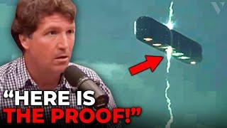 Tucker Carlson Just Revealed Declassified Images Of UFOs