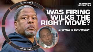 Stephen A. SURPRISED by 49ers decision to FIRE DC Steve Wilks after one season  First Take