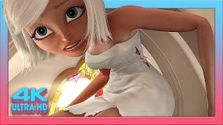 Ginormica Giantess Growth - Monsters Vs. Aliens 4K60 AI Upscale 巨大娘