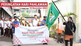 Peringatan Hari Pahlawan 10 November 2023  SMA Walisongo Gempol