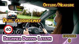 Millie’s First Time Driving On a Dual Carriageway  Nearside and Offside Crossroads in a New Area