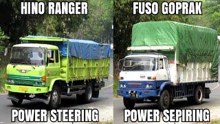 Truk Tua Hino Ranger Fuso Goprak Dan Mercy Ditanjakan