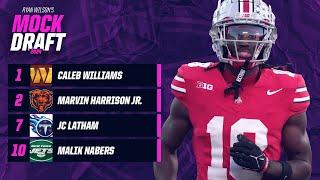 2024 NFL Mock Draft Washington SENDS NO. 2 pick to Chicago for No. 1  CBS Sports