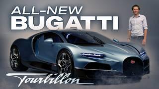 NEW V-16 Bugatti Tourbillon All the details of the 1800hp HYPERCAR  Henry Catchpole