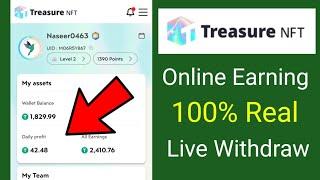 Treasure NFT  Treasure NFT Earning App  Treasure NFT Withdrawal