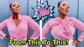  VIRAL FASHION HACK  NEW FAVORITE WAY TO STYLE BUTTON UP BLOUSES    