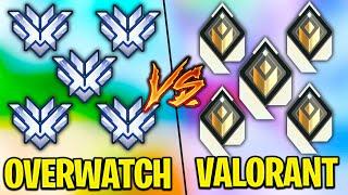 5 Overwatch Top500 VS 5 Radiant Valorant Players