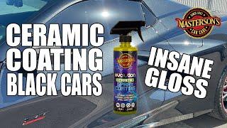 Ceramic Coating For Black Cars - Corvette Z06 Auto Detailing - Mastersons Car Care