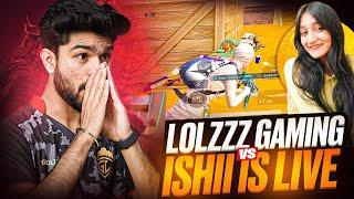 @LoLzZzGaming VS ISHII IS LIVE   CLASSIC INTENSE FIGHT  GIRL GAMER VS LoLzZz Gaming