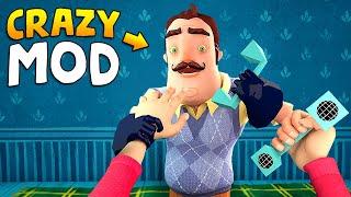 THE NEIGHBOR IS CRAZY MOD  Hello Neighbor Gameplay Mods