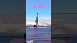 The hardest press…pike press up. Do you agree? Pincha pike to scorpion and a failed baby crow pose