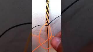 #shorts  spiral bracelet #diy #macrame #tutorial