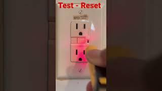 How To Test & Reset GFCI Outlets
